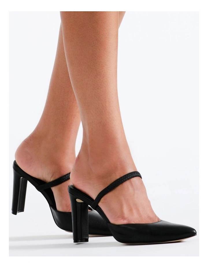 Keeley Heeled Shoes In Black - Image 2