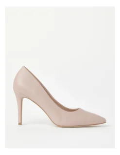 Bella Heeled Shoes In Blush