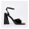 Blaze Patent Sandal In Black Patent