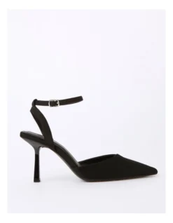 Ryder Heeled Shoes In Black Neosatin