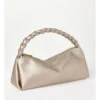 Monte Carlo Zip Top Shoulder Bag In Gold