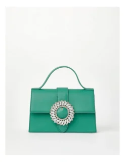 Cabo Top Handle Crossbody Bag In Green