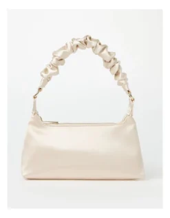 Casablanca Baguette Shoulder Bag In Champagne