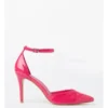 Alex Heeled Shoes In Hot Pink