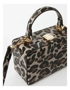 Leila Box Case In Leopard